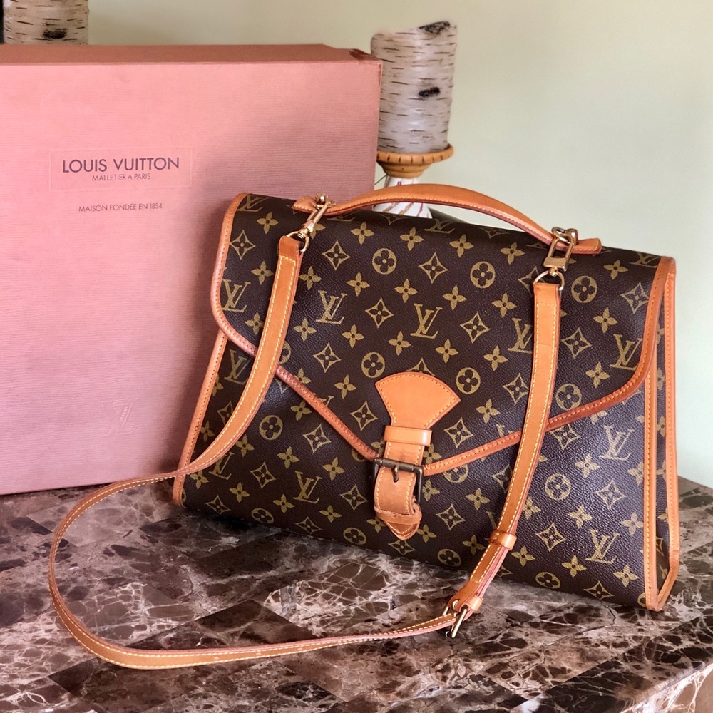 AUTH Louis Vuitton Beverly & STRAP + ORIGINAL BOX - Picture 1 of 7